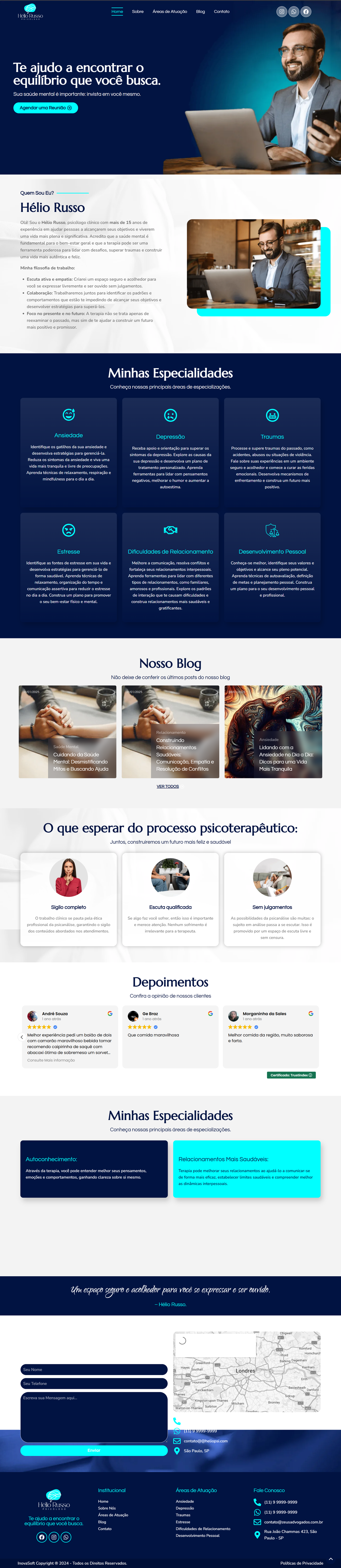 Hélio Russo — Psicologia